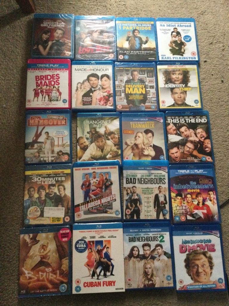 20 Blu-ray comedy bundle some sealed superb variety quality discs