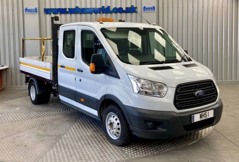 2015 Ford Transit 2.2 TDCI 125 BHP 350 L3 D/CAB DROPSIDE PICKUP MANUAL (EURO 5) CREWCAB/DROPSIDE ...