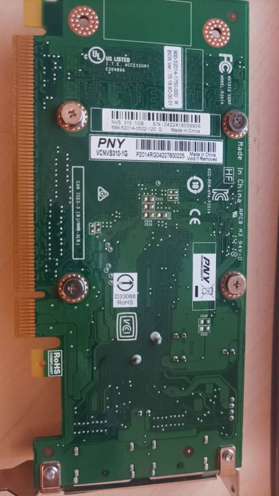 Nvidia NVS 310 Graphics Card For PC