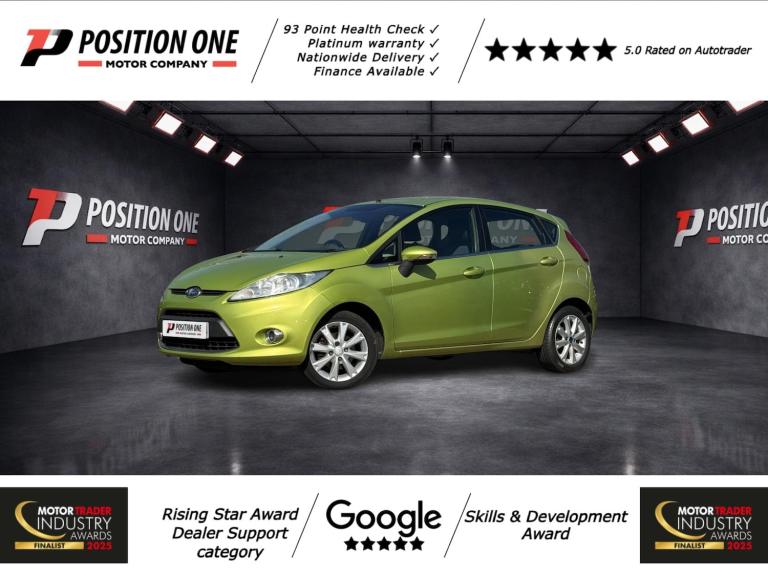 2009 Ford Fiesta 1.25 Zetec 5dr [82] HATCHBACK PETROL Manual