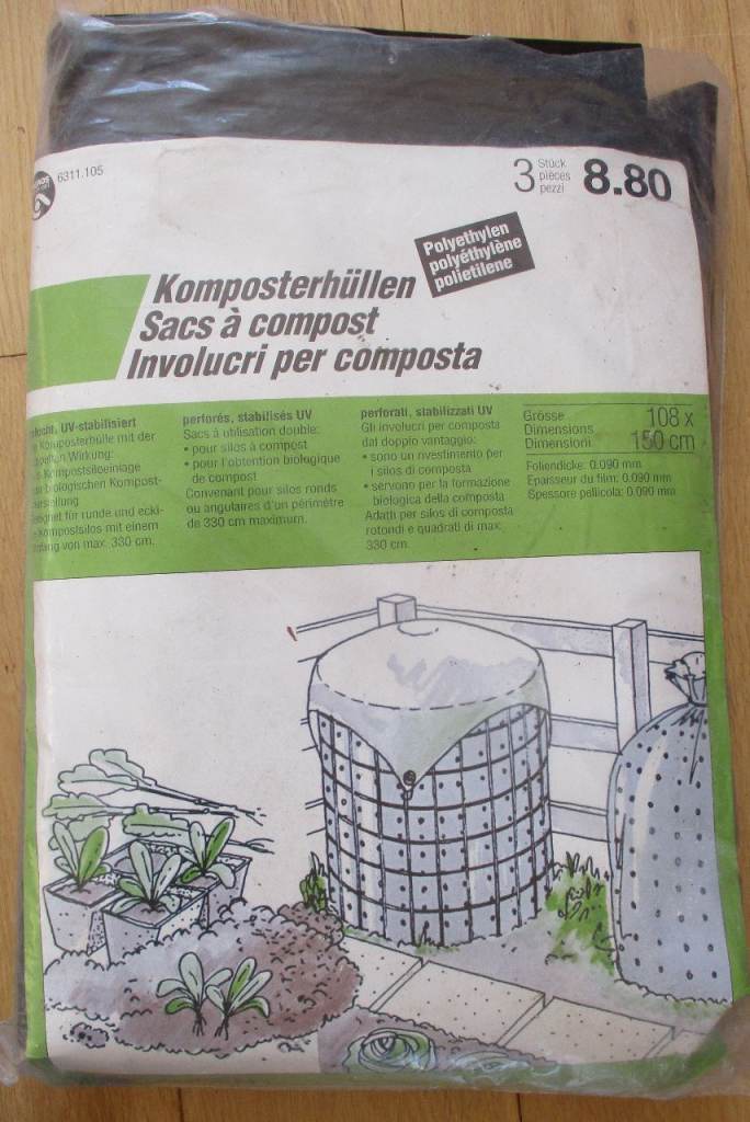 4 Large Garden Composter Liners