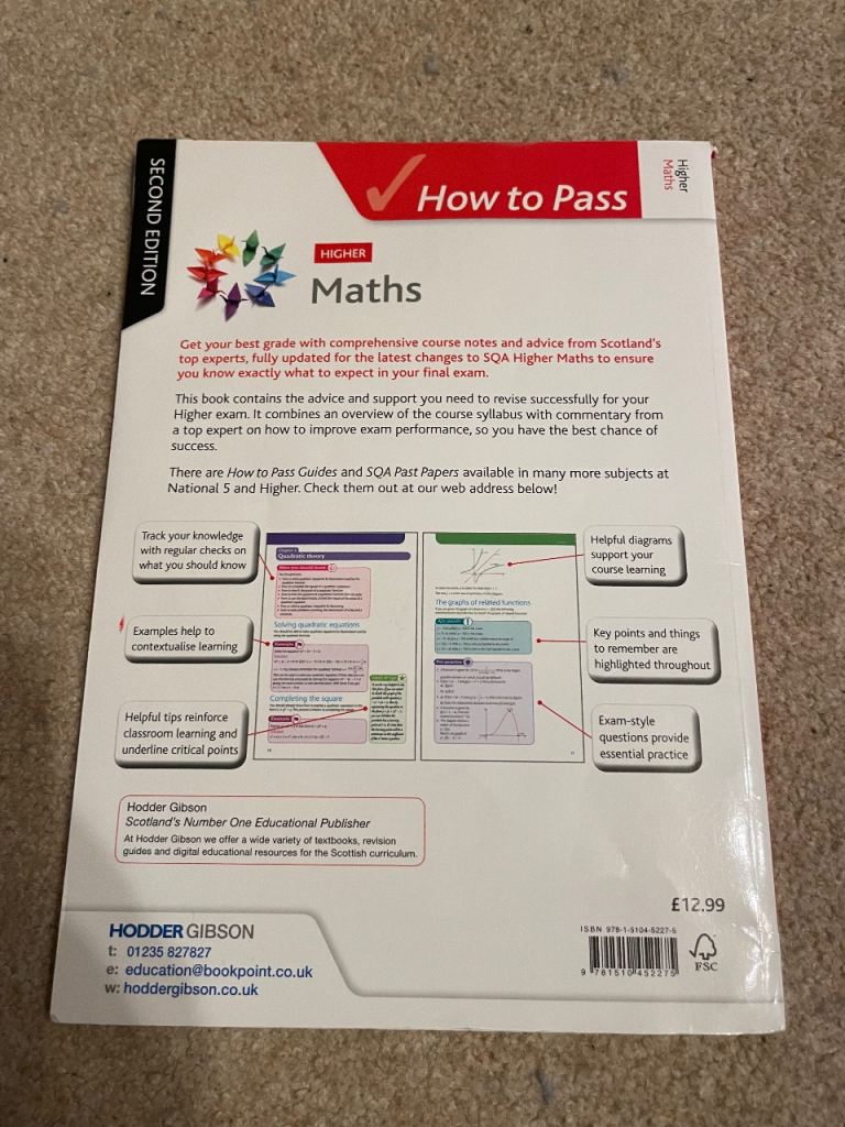 Hodder Gibson- How to pass Higher math