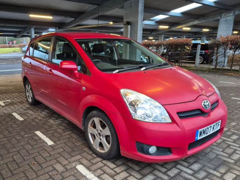 QUICK SALE Toyota Corolla Verso 2007, Petrol Manual 5 door 7 seater