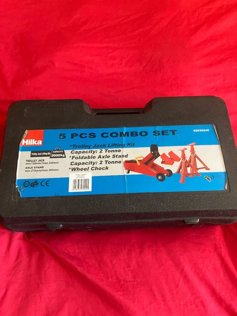 Hilka 2 Tonne Trolley Jack Kit – £55