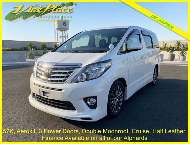 2013 Toyota Alphard 240 S Type Gold, 7 Seats, Auto, Sunroofs,  MPV Petrol Automatic