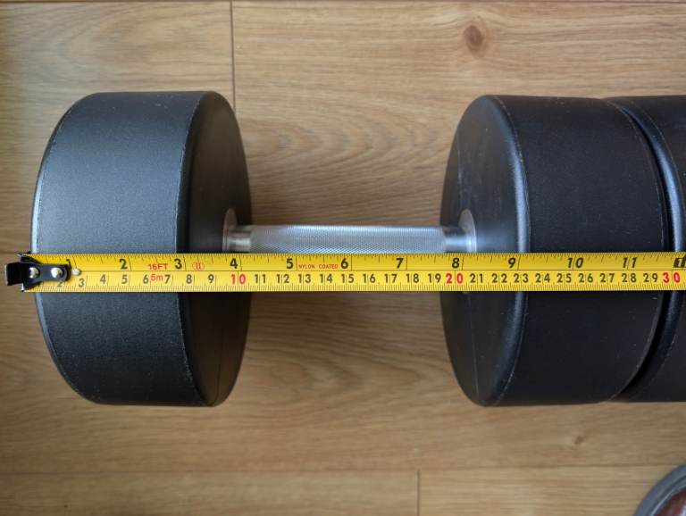 Dumbbells - pair of 20kg and pair of 28kg