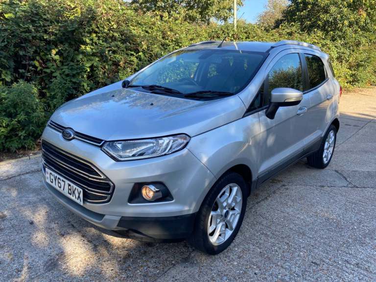 2017 Ford Ecosport 1.5 TDCi Titanium 5dr Silver 59k Miles Years MOT Warranty HATCHBACK Diesel Manual