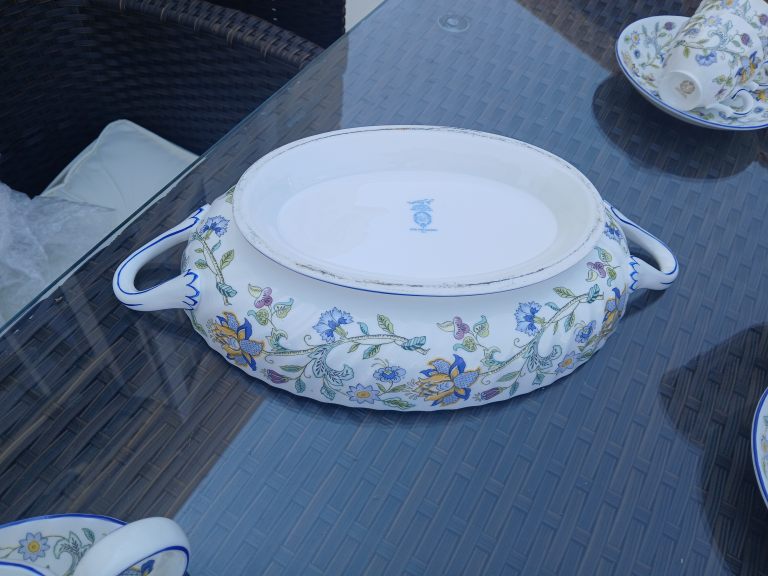 Blue minton 
