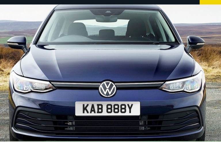KAB 888Y - KABBY - CAB/TAXI PLATE - Private Number Plate on retention