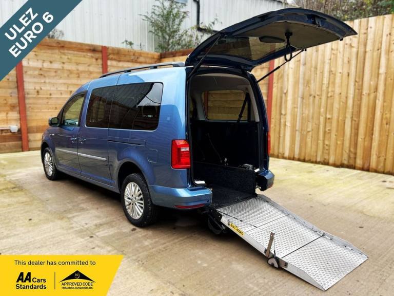 2018 Volkswagen Caddy Maxi Life 3 Seat Auto Wheelchair Accessible Disabled Access Vehicle WAV MPV...