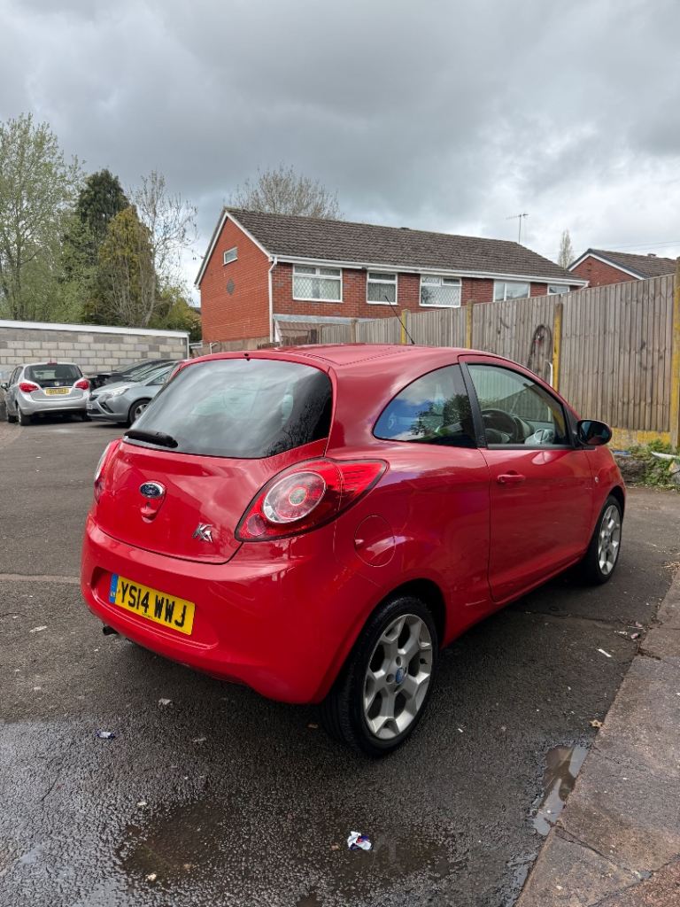 2014 Ford KA Zetec – Red – 78,500 Miles – Lots of Work Done