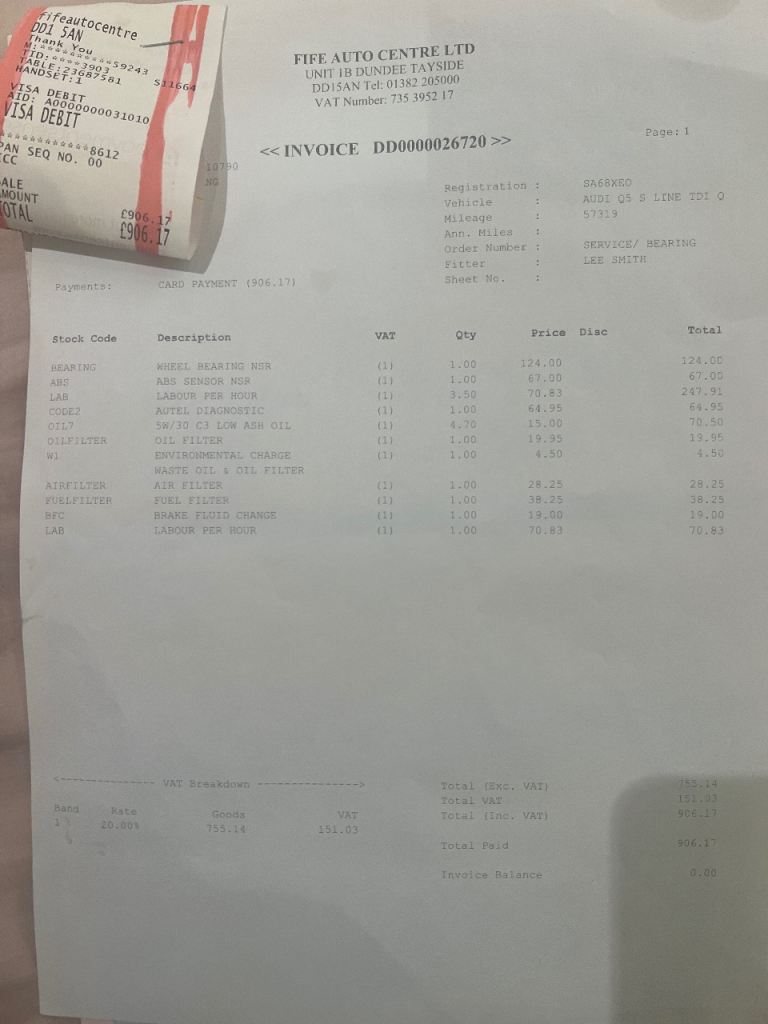 2018 Audi Q5 – Excellent Condition, Recently Serviced, Nearly New Tyres