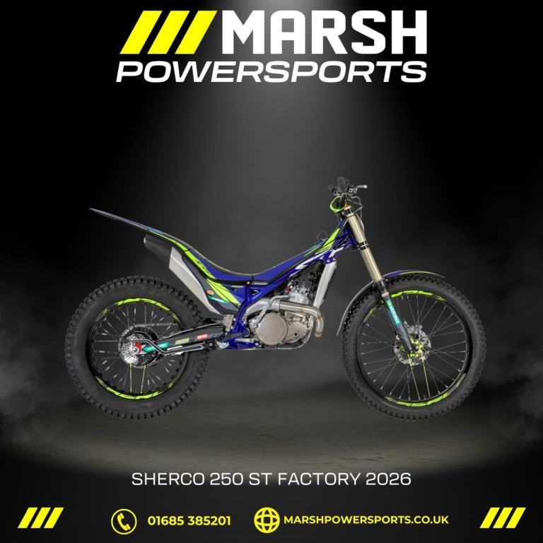 Sherco ST 250 Factory 2026 Model -Sherco Main Dealer - Reserve NOW!