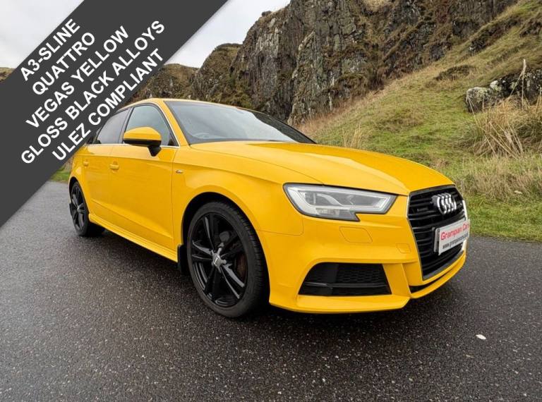 2017 Audi A3 2.0 TDI S line Sportback 5dr Diesel Manual quattro Euro 6 (s/s) (150 ps) Hatchback D...