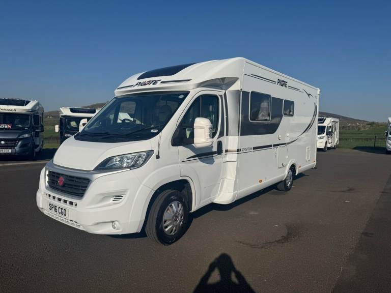 2016 PILOTE SENSATION P710 4 BERTH FIXED BED MOTORHOME WITH ONLY 28K MILES ANDERSON MOTORHOME SALES