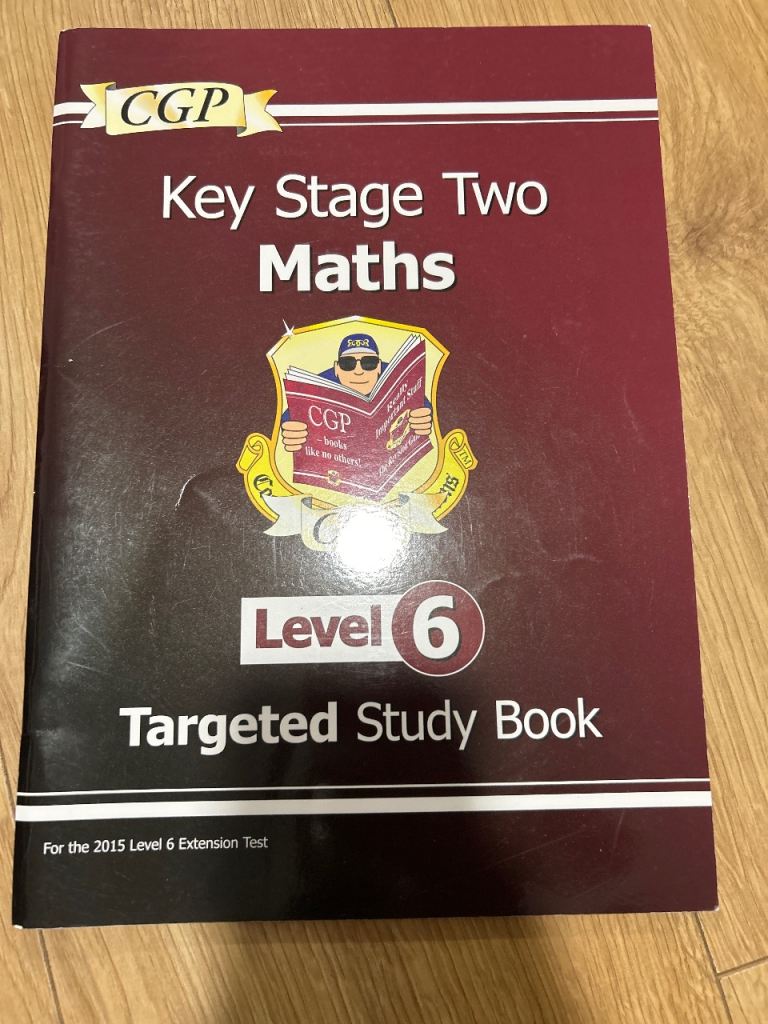 CGP Key Stage Two Maths Level 6 Targeted Study Book