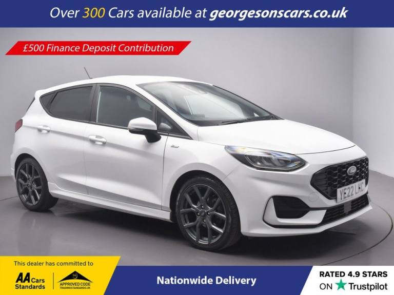 2022 Ford Fiesta 1.0T EcoBoost MHEV ST-Line Hatchback 5dr Petrol Hybrid Manual Euro 6 (s/s)  Hatc...