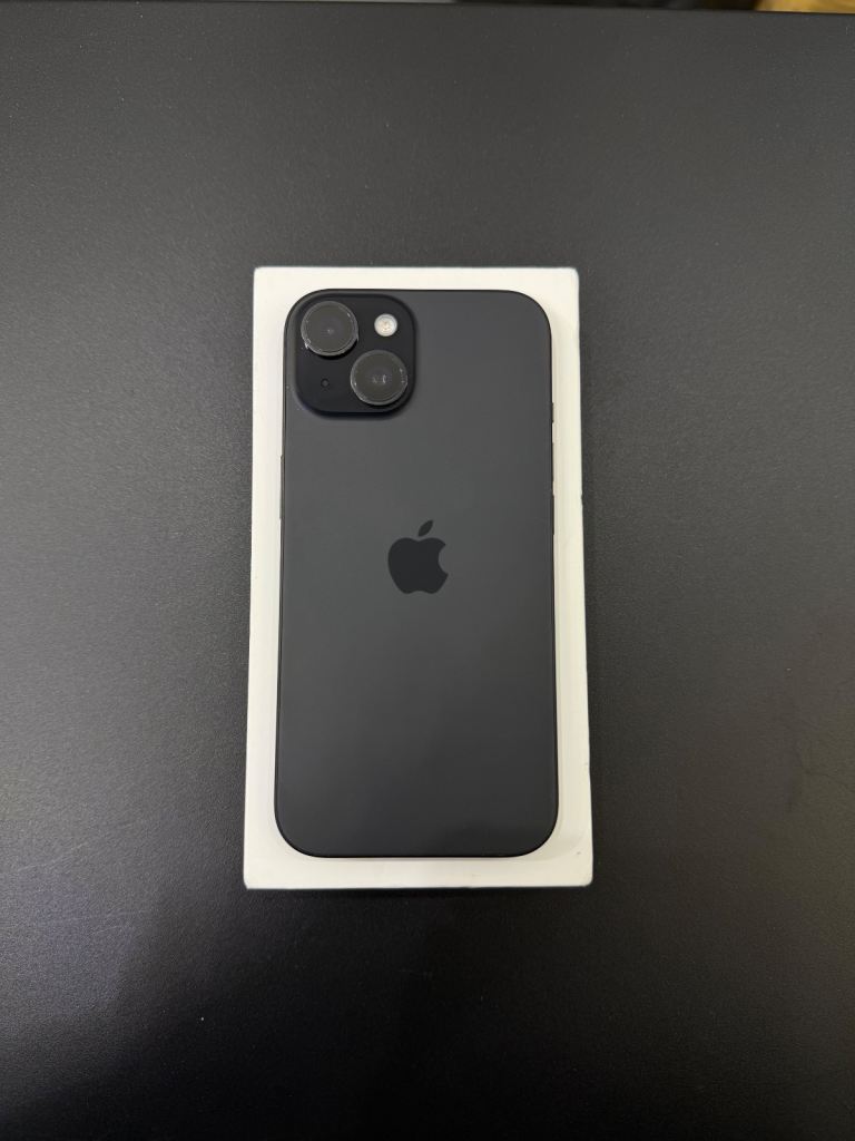 Apple iPhone 15 128GB Black (Unlocked) in Excellent Condition Fully Boxed 90% BH🔋