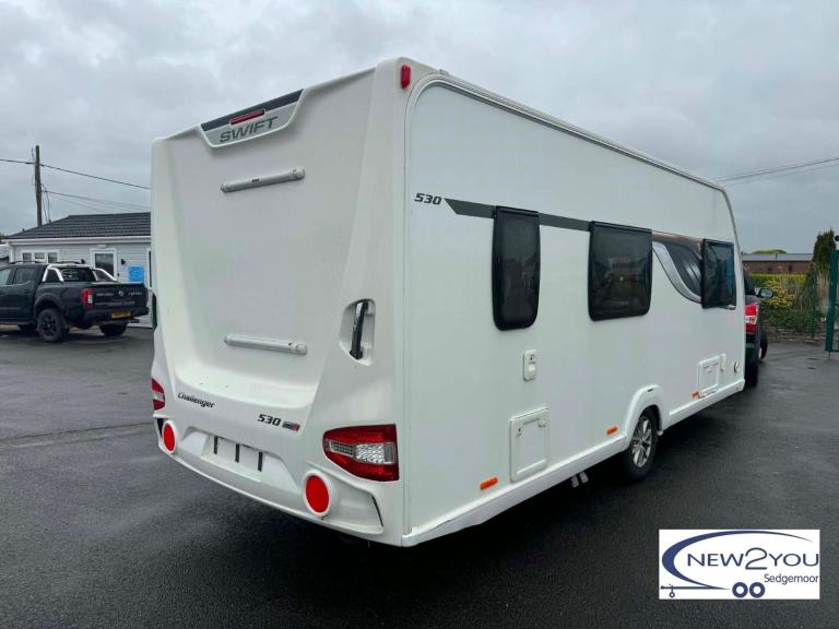 2019 Swift Challenger 530 4 Berth Caravan END BATHROOM- STOCK J028