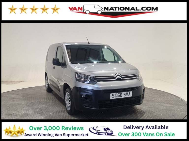 2019 Citroen Berlingo 1.6 BLUEHDI 650 ENTERPRISE L1 75 BHP SWB Panel Van Diesel Manual
