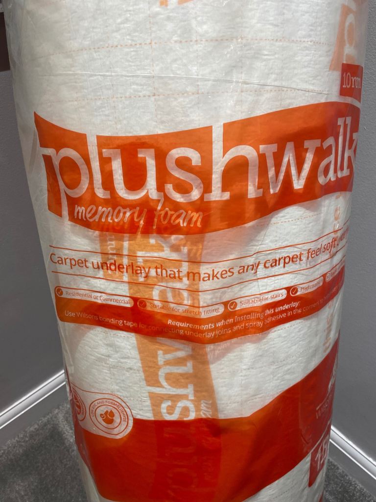 Wilson’s Plushwalk Premium 10mm Carpet Underlay 15 SQM