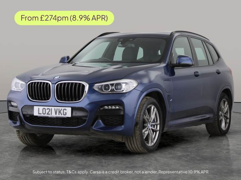 2021 BMW X3 2.0 30e 12kWh M Sport SUV 5dr Petrol Plug-in Hybrid Auto xDrive Euro 6 (s/s Suv PETRO...