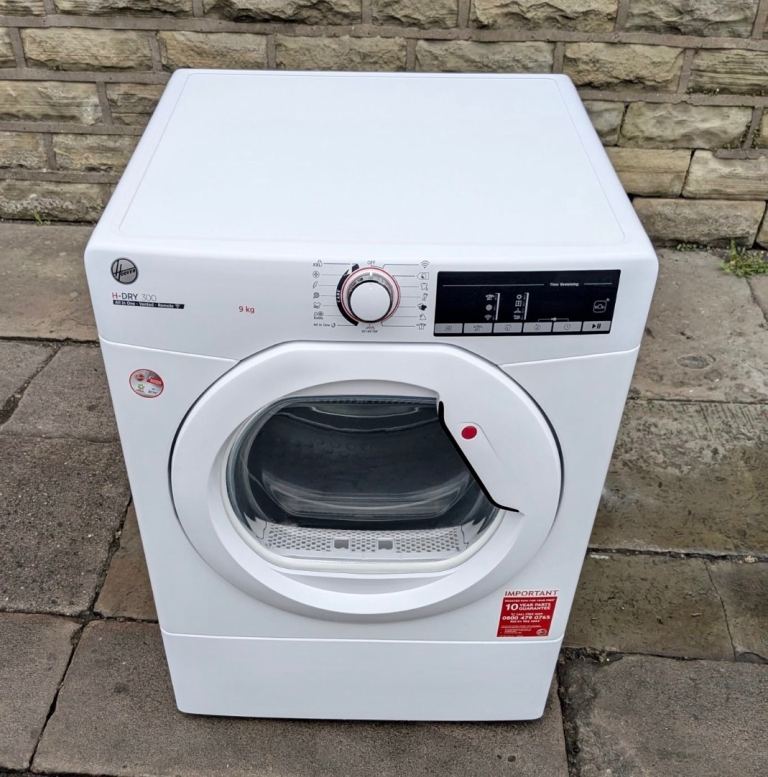 Hoover Tumble Dryer 9kg With Outlet Pipe - Hardly Used
