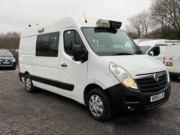 2018 Vauxhall Movano 2.3 CDTI H2 Van 130ps PANEL VAN Diesel Manual