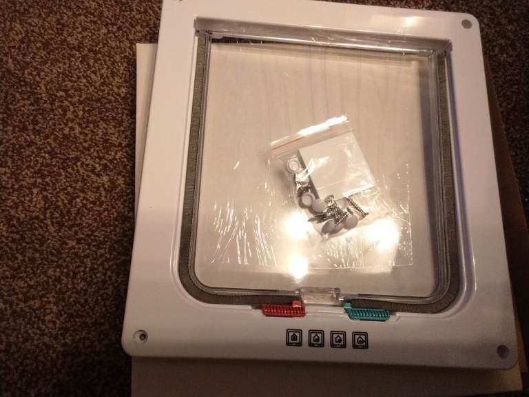 Cat flap. New
