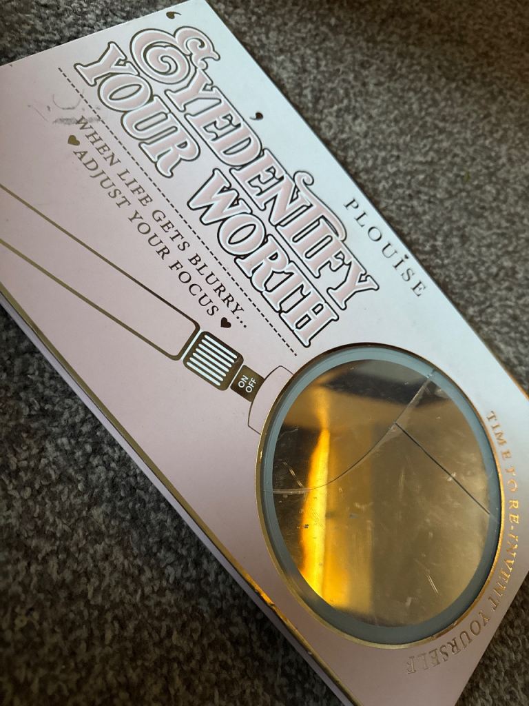 PLOUISE Identify Your Worth Book never used 