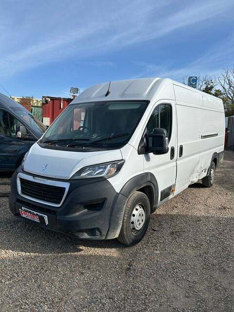 2023 Peugeot Boxer 2.2 BlueHDi H2 Professional Premium+ Van 140ps DAMAGED REPAIRABLE SALVAGE PANE...