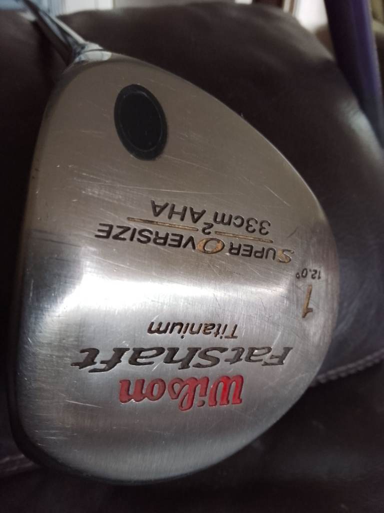 Wilson Fat Shaft Titanium Driver, 12 degree