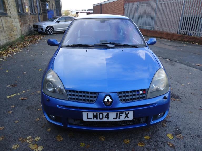 RENAULT CLIO 2.0 16v Renaultsport Blue Manual Petrol 2004