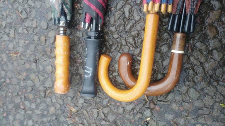 Brolly umbrellas rain weather mens womans