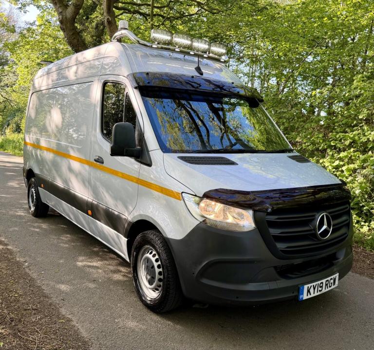 MERCEDES-BENZ SPRINTER 2.1 314 CDI L2 H2 Silver Manual Diesel 2019 Air con