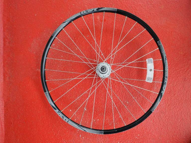 26" Rear Wheel – Hope Rim, Fully Serviced Smooth Hub, Brand New Spokes (9-Speed / Disc)