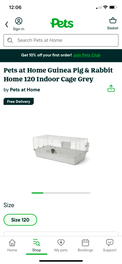Small furries cage from pah