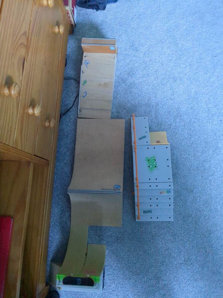 Finger board ramps 4x