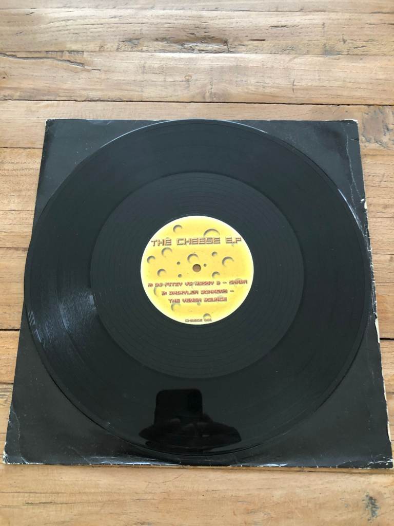 DJ Fitzy vs Rossy B / Dairylea Donkers  The Cheese EP 12" Vinyl VG+ **RARE**