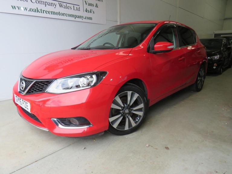 NISSAN PULSAR 1.6 DIG-T n-tec Euro 6 (s/s) 5dr Red Manual Petrol 2016