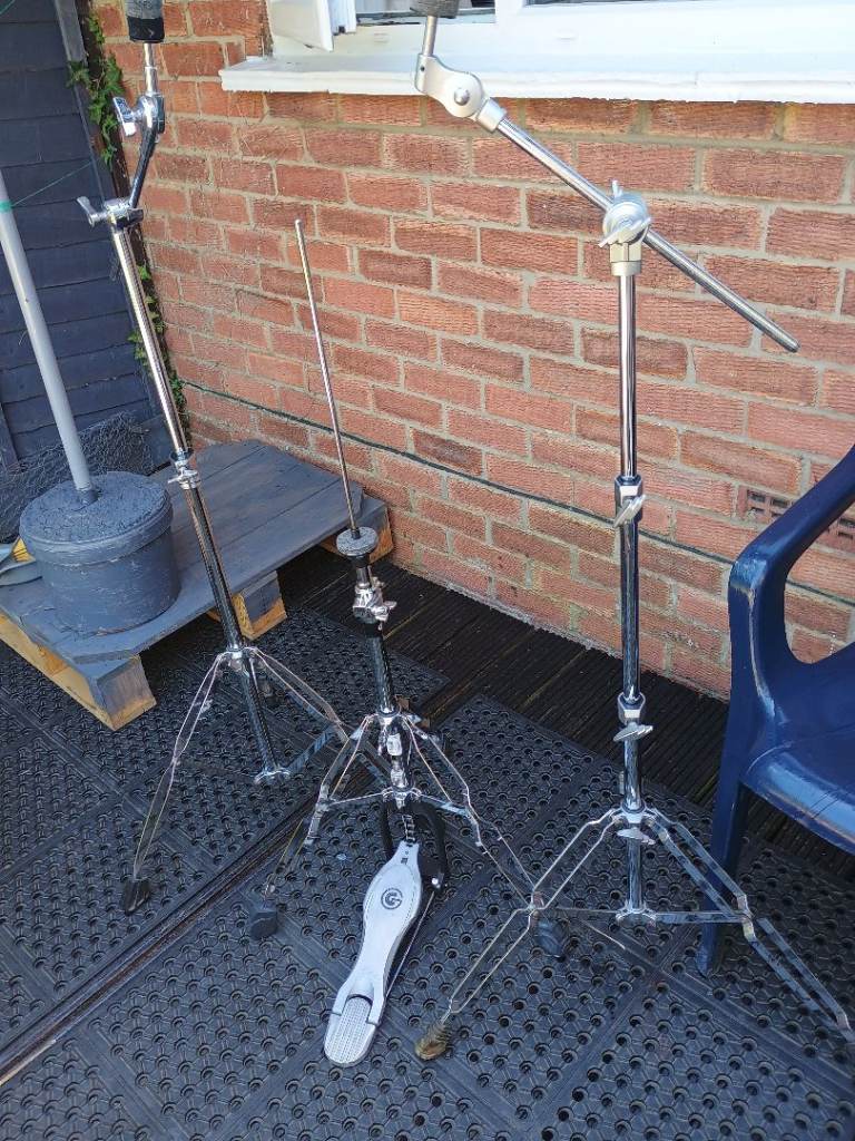 Cymbal stands x 2 Yamaha & Mapex & Gibralter Hi Hat stand