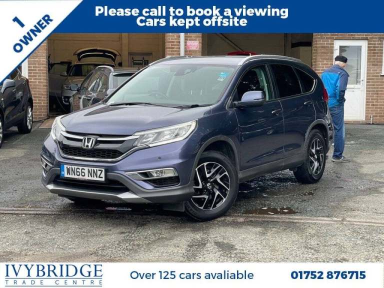 2016 66 HONDA CR-V 1.6 I-DTEC SE PLUS SUV 5DR DIESEL AUTO 4WD EURO 6 (160 PS) DI