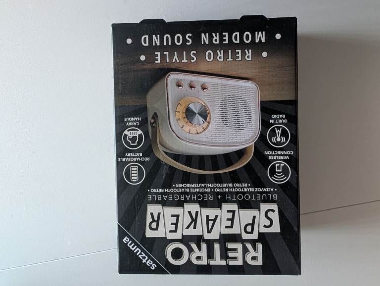 Satzuma Bluetooth Retro Speaker