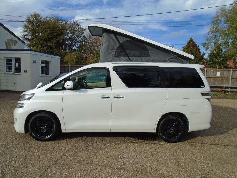 2010 TOYOTA ALPHARD CAMPER VAN ,MOTORHOME,~OFF GRID SOLAR~ELECTRIC INDUCTION HOB