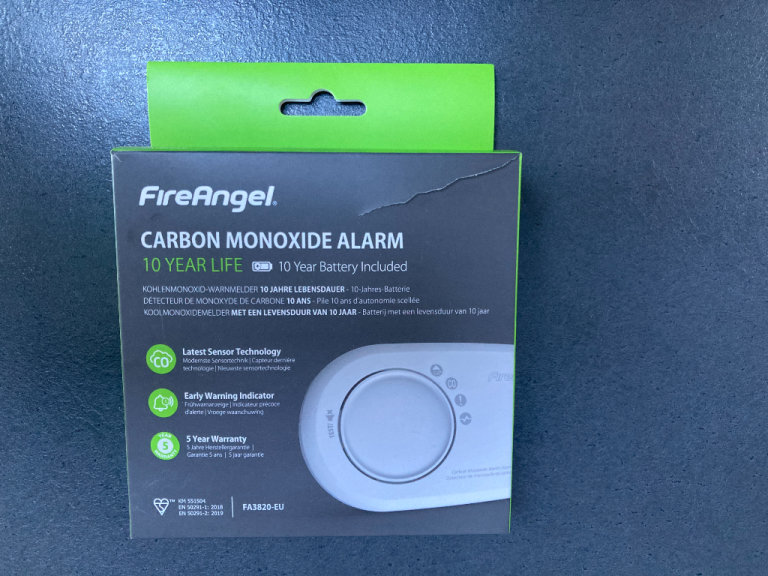 Fireangel Caron Monoxide Alarm (FA3820) – Brand new & Unused Condition