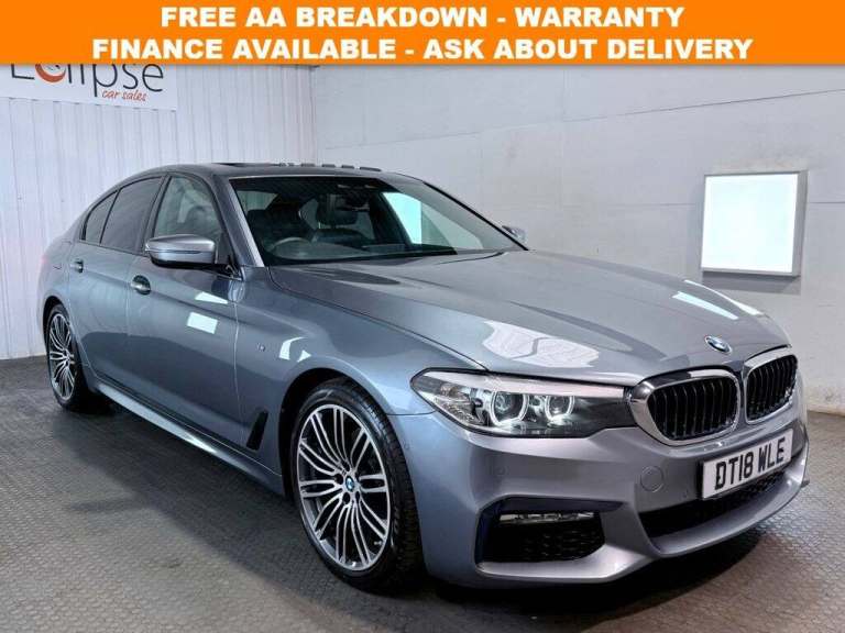 2018 18 BMW 5 SERIES 2.0 520D M SPORT SALOON 4DR DIESEL AUTO EURO 6 (S/S) (190 P