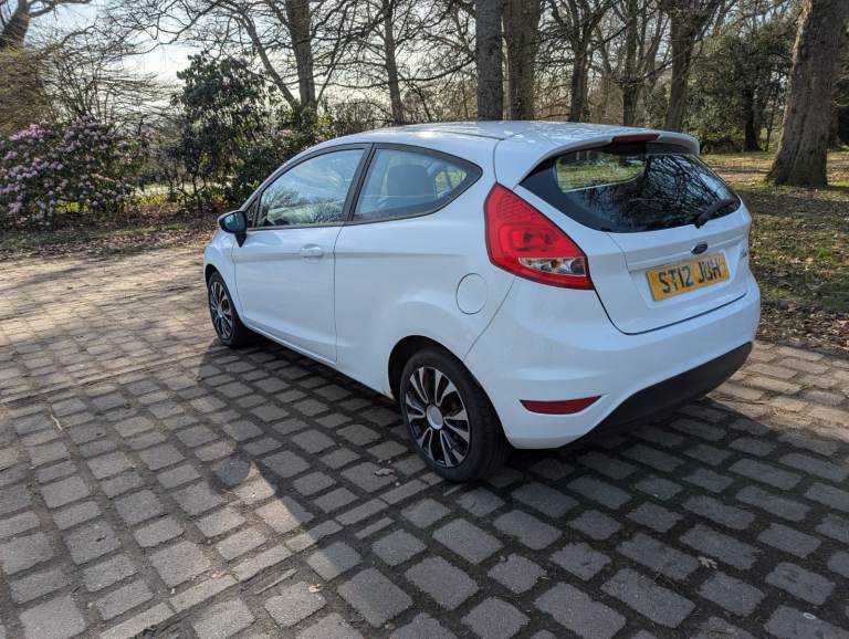 2012 Ford Fiesta 1.25 Petrol. Hatchback, 3 doors, White, Manual
