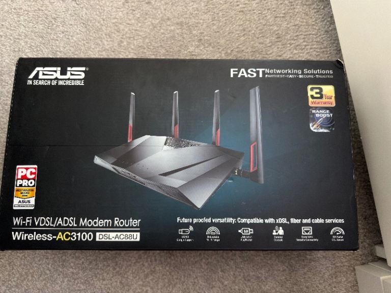 ASUS AC3100 DSL-AC88U WiFi Router
