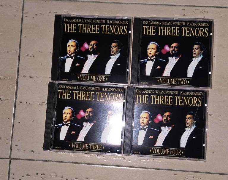 CD Bundle - Three Tenors & Mario Lanza (Boxed) - Very Good Condition