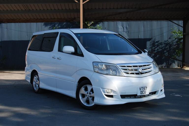 TOYOTA ALPHARD AS PLATINUM SELECTION II White Auto Petrol 2008